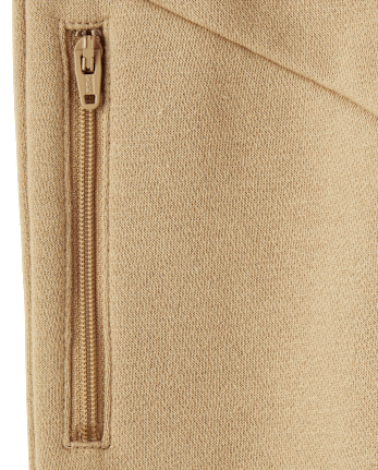 Boys Side Zip Premium Fleece Jogger Pants