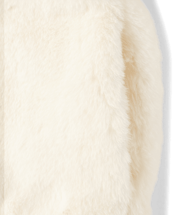 Children's place faux fur jacket clearance