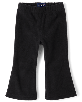 Toddler Girls Microfleece Flare Sweatpants