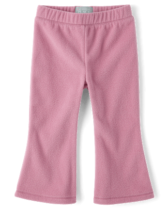 Toddler Girls Microfleece Flare Sweatpants