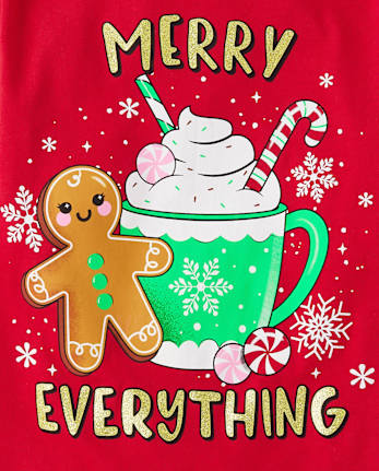 Camisetas estampadas Niña Merry Everything