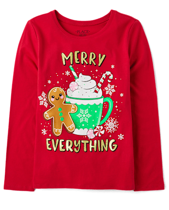Camisetas estampadas Niña Merry Everything