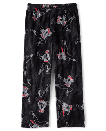 Boys Ninja Microfleece Pajama Pants