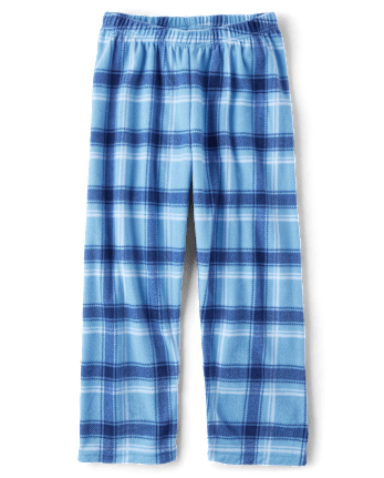 Plaid kids pants hot sale