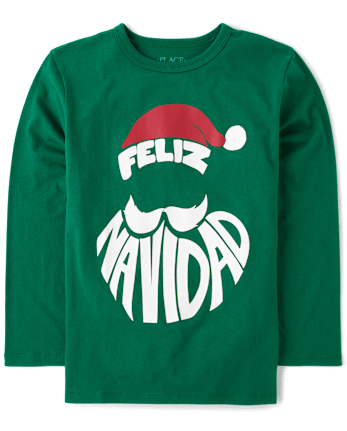 Boys Feliz Navidad Graphic Tee