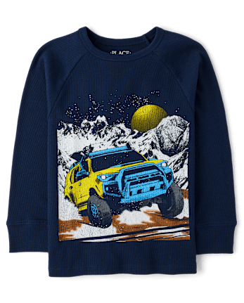 Boys Graphic Thermal Top