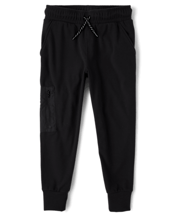 Boys Zip Pocket Jogger Pants