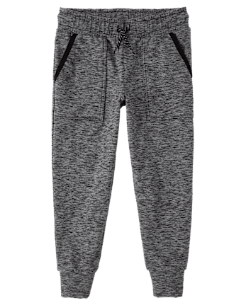Boys Cozy Active Marl Jogger Pants
