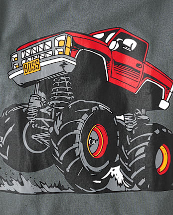 Boys Monster Truck Graphic Tee