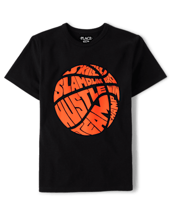 Boys Basketball Graphic Tee