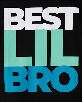 Boys Best Lil Bro Graphic Tee