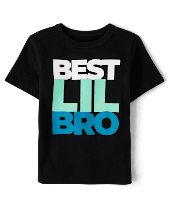 Baby And Toddler Boys Best Lil Bro Graphic Tee