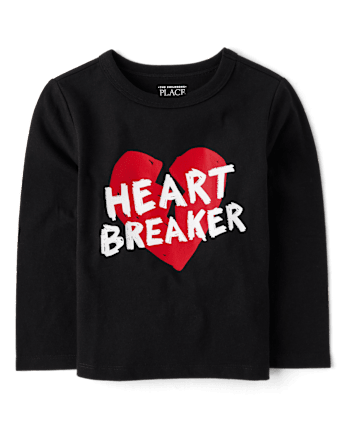 Baby And Toddler Boys Heartbreaker Graphic Tee