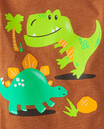 Baby And Toddler Boys Dino Graphic Tee