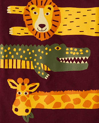 Baby And Toddler Boys Animal Graphic Tee