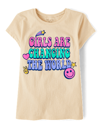 Girls Changing The World Graphic Tee