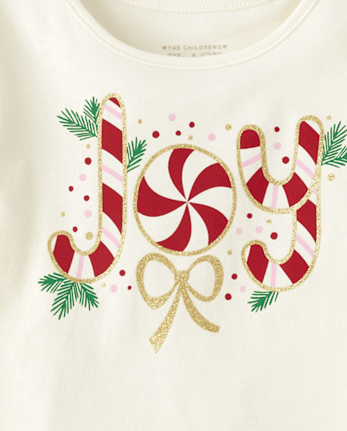 Baby And Toddler Girls Joy Top 3-Pack