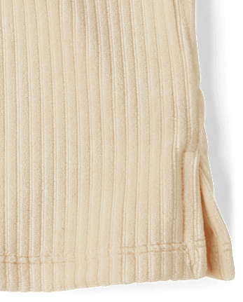 Toddler Girls Ribbed Velour 2-Piece Outfit Set