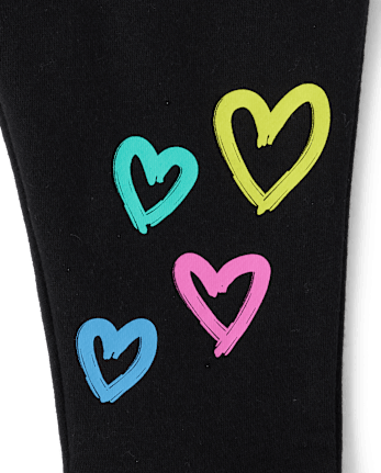 Toddler Girls Graphic Fleece 2-Piece Outfit Set