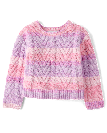 Pink rainbow sweater deals
