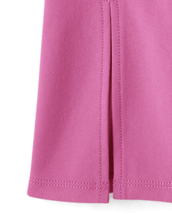 Girls Split Ponte Knit Flare Jeggings