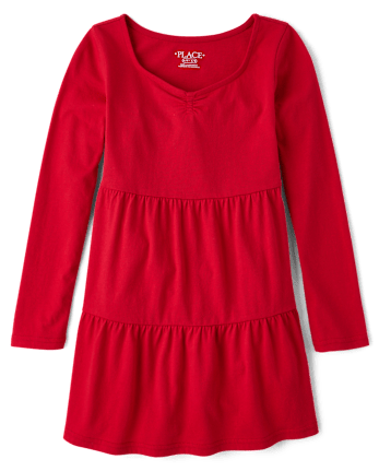 Girls Tiered Dress
