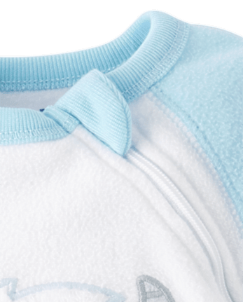 Baby And Toddler Yeti Microfleece Footed One Piece Pajamas