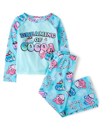 Girls Hot Cocoa Pajamas