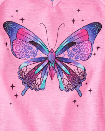 Girls Butterfly Pajamas
