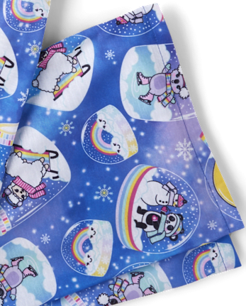 Pyjama boule à neige pour filles