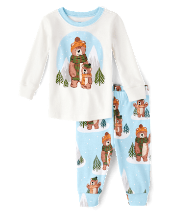 Baby And Todder Bear Snug Fit Cotton Pajamas