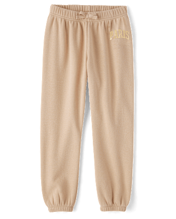 Girls Graphic Cozy Jogger Pants