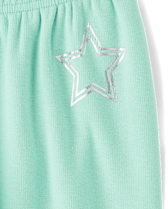 Pantalon de jogging confortable à imprimé graphique pour fille
