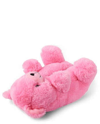 Girls Bear Slippers