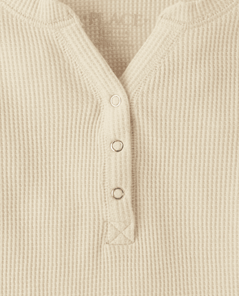 Haut Henley thermique pour filles