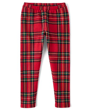 Girls Print Cozy Leggings