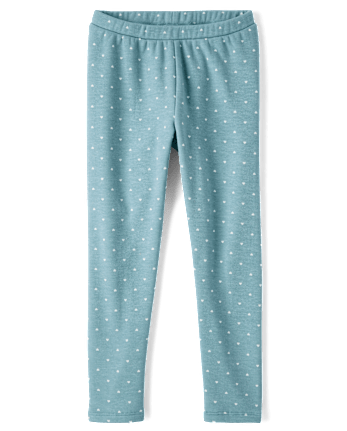 Girls Print Cozy Leggings