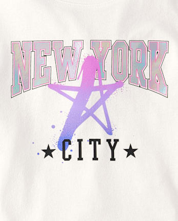 Girls Graphic Top