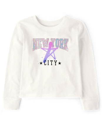Girls Graphic Top