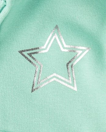 Girls Graphic Cozy Zip Up Hoodie
