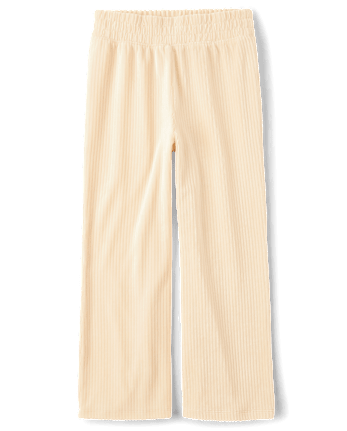 Pantalon large en velours côtelé Fille