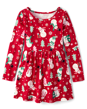 Girls Print Everyday Dress