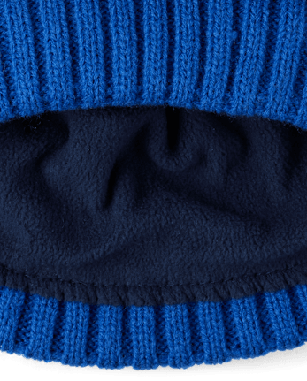 Toddler Boys Embroidered Construction 2-Piece Cold Weather Set