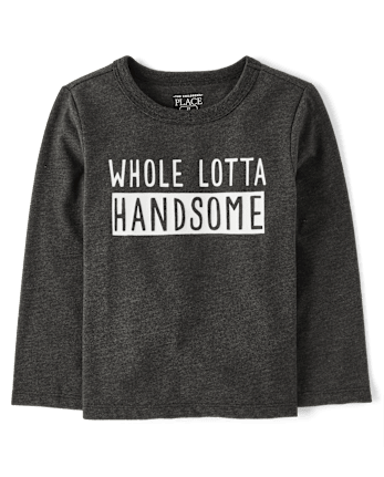 Baby And Toddler Boys Handsome Graphic Tee