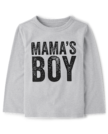Baby And Toddler Boys Mama's Boy Graphic Tee