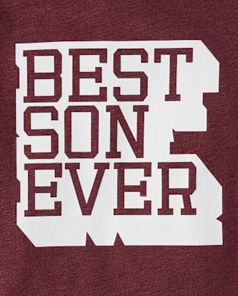 bébé et tout-petit, garçon Best Son Ever T-shirt imprimé
