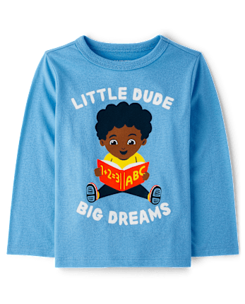 Baby And Toddler Boys Big Dreams Graphic Tee