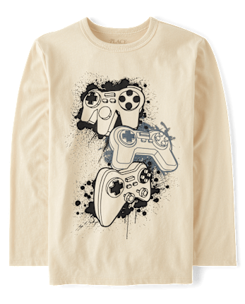 Boys Game Controller Graphic Tee
