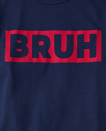 Boys Bruh Graphic Tee