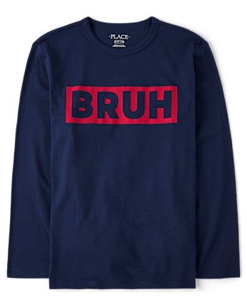 Boys Bruh Graphic Tee